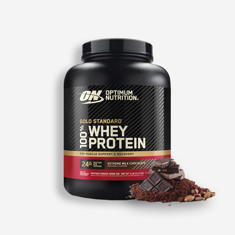 100 % WHEY GOLD STANDARD 5 LIBRAS SABOR CHOCOLATE - OPTIMUM NUTRITION