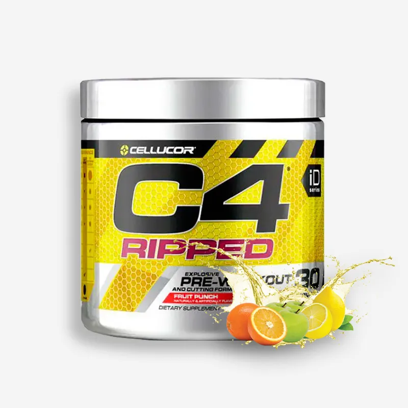 C4 RIPPED 30 SERVICIOS SABOR RASPBERRY - CELLUCOR
