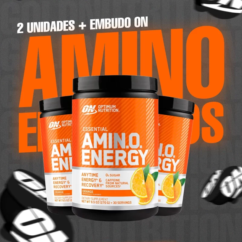 COMBO GOLD 2 AMINO ENERGY 30 SERV + EMBUDO ON