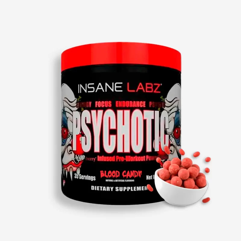PSYCHOTIC TRADICIONAL 35 SERVICIOS SABOR BLOOD CANDY - INSANE LABZ