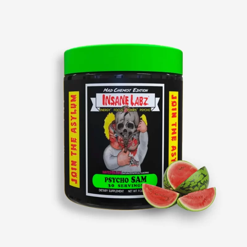 PSYCHOTIC SAM 30 SERVICIOS SABOR WATERMELON - INSANE LABZ