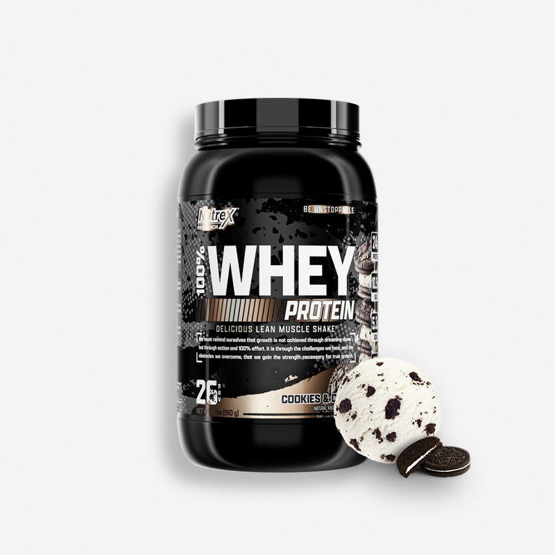 100% WHEY PREMIUM NUTREX 2 LIBRAS SABOR COOKIES AND CREAM