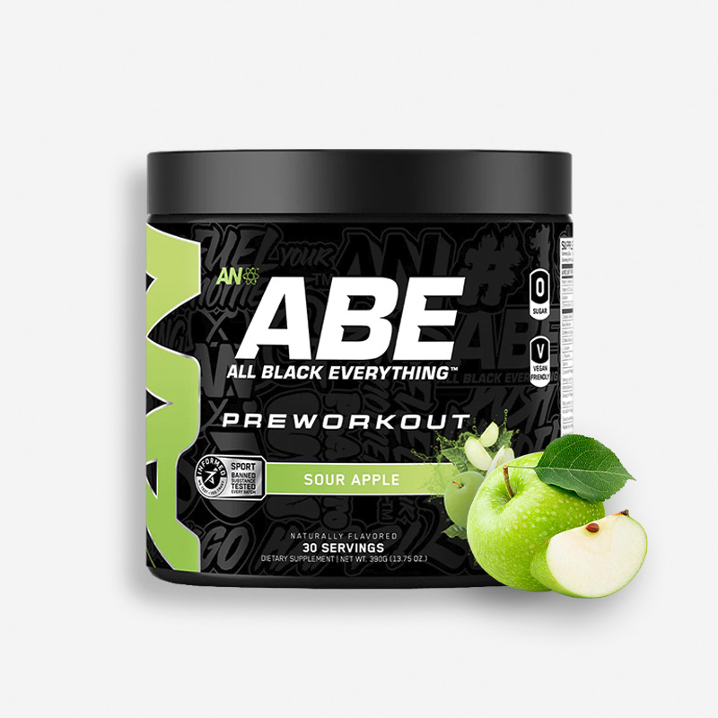 ABE ULTIMATE PRE-WORKOUT 30 SERVICIOS SABOR SOUR APPLE - APPLIED NUTRITION