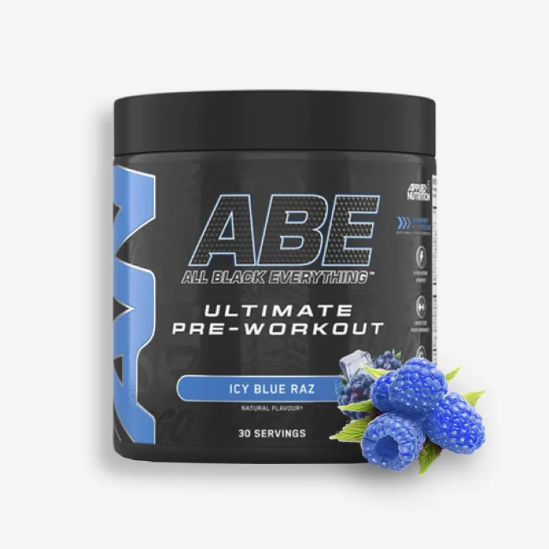 ABE ULTIMATE PRE-WORKOUT 30 SERVICIOS SABOR ICY BLUE - APPLIED NUTRITION