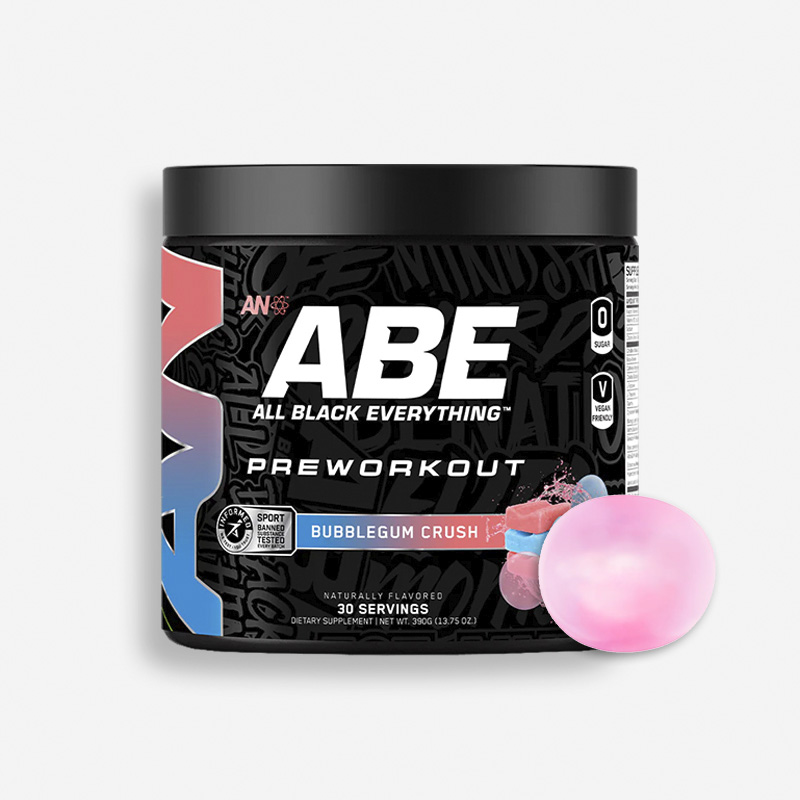 ABE ULTIMATE PRE-WORKOUT 30 SERVICIOS SABOR BUBBLEGUM CRUSH - APPLIED NUTRITION