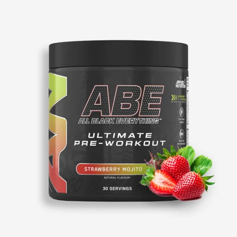 ABE ULTIMATE PRE-WORKOUT 30 SERVICIOS SABOR STRAWBERRY MOJITO - APPLIED NUTRITION