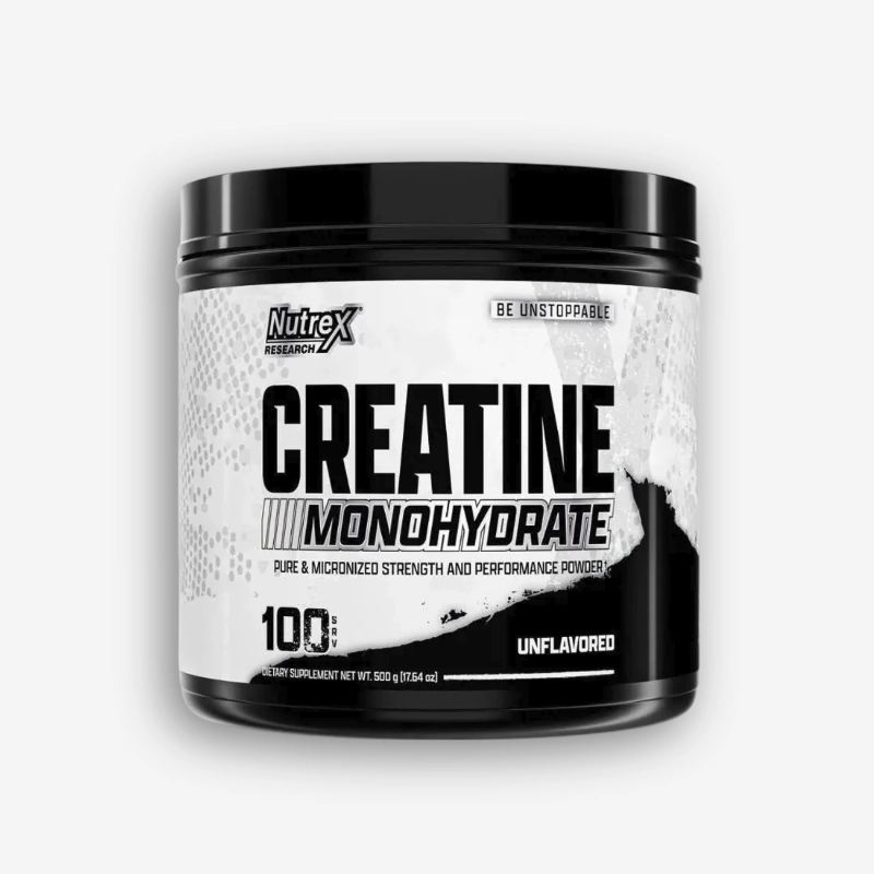 CREATINE MONOHYDRATE NUTREX 500 GRAMOS - 100 SERVICIOS