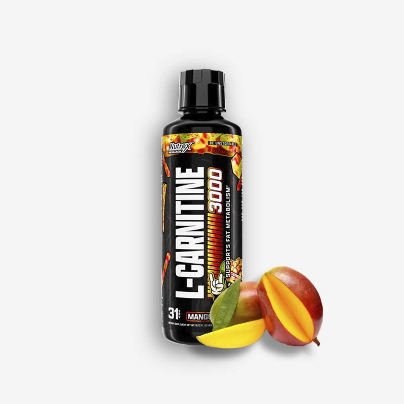 L-CARNITINA LIQUIDA NUTREX - 3000MG 16 ONZAS SABOR MANGO CHAMOY