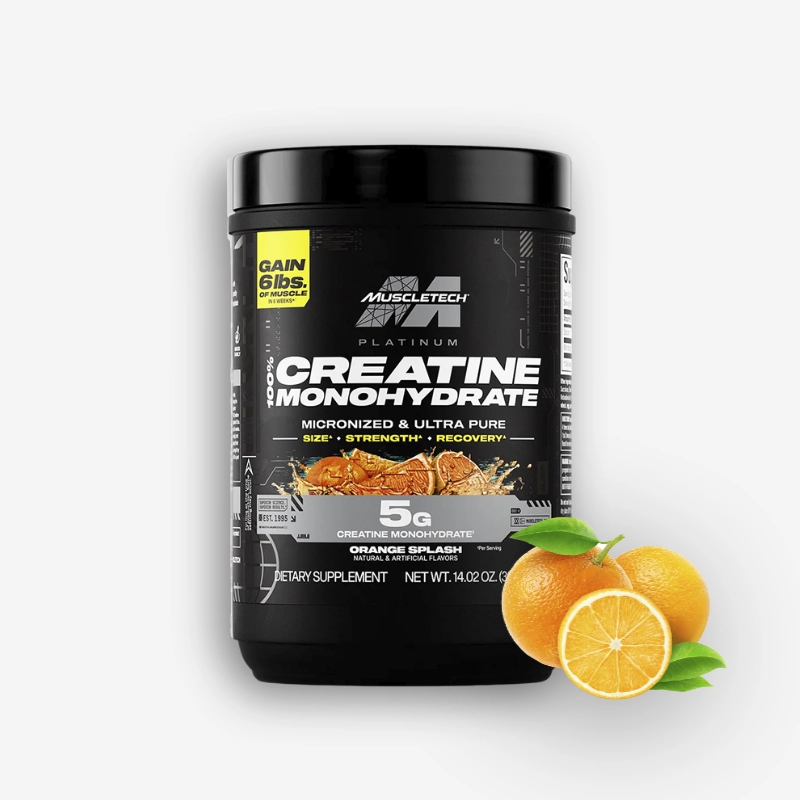 PLATINUM CREATINE 400 GRAMOS SABOR ORANGE - MUSCLETECH