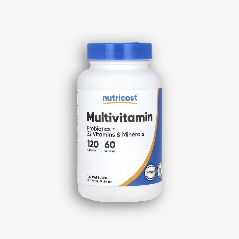 MULTIVITAMIN 120 CAPSULAS - NUTRICOST