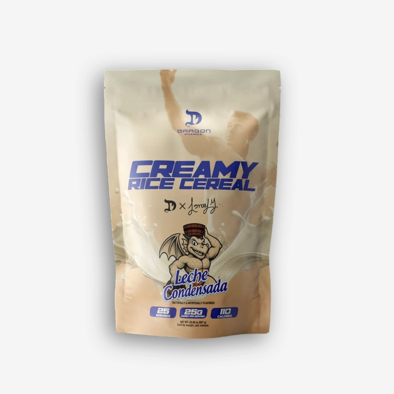 CREAMY RICE CEREAL 25 SERVICIOS SABOR CEREAL WHITE - DRAGON PHARMA